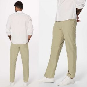 lululemon athletica Tan and Cream Chinos